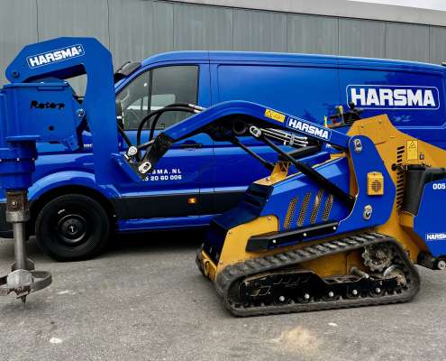 Nieuw rupsvoertuig voor Harsma