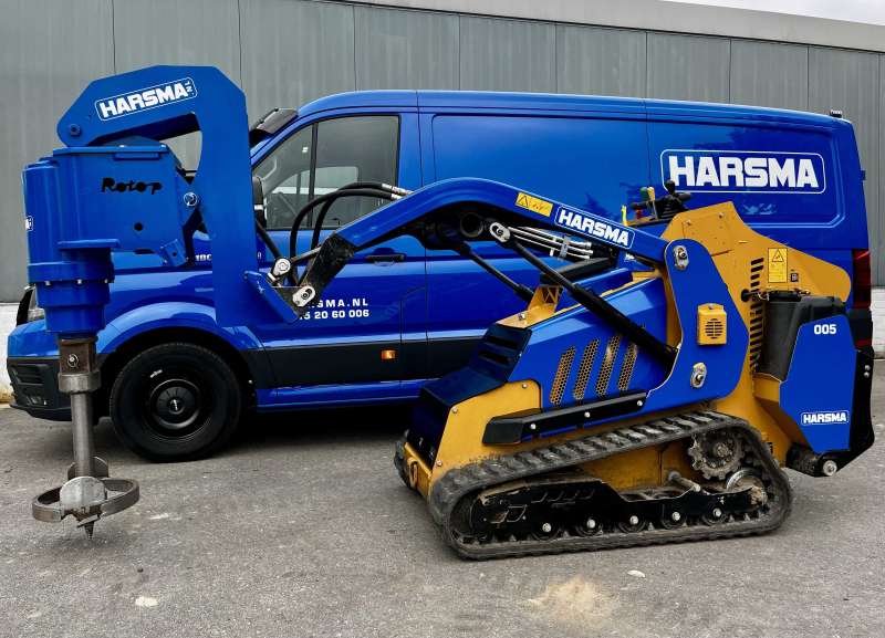 Nieuw rupsvoertuig voor Harsma